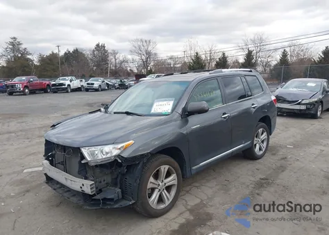 2012 Toyota Highlander Limited V6 z USA, uszkodzony, nr VIN 5TDDK3EH5CS107994